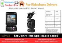 Dual dashcam for Uber rideshare 