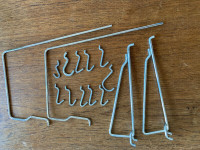 Variety of pegboard hooks and rods