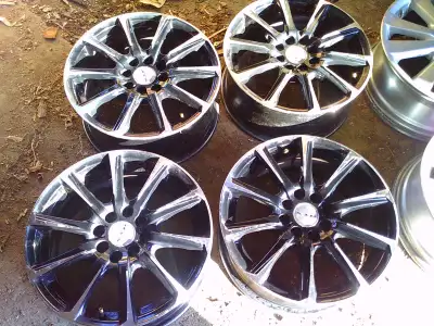 rtx 15 inchs alloy wheels 4x100mm and 4x108mm