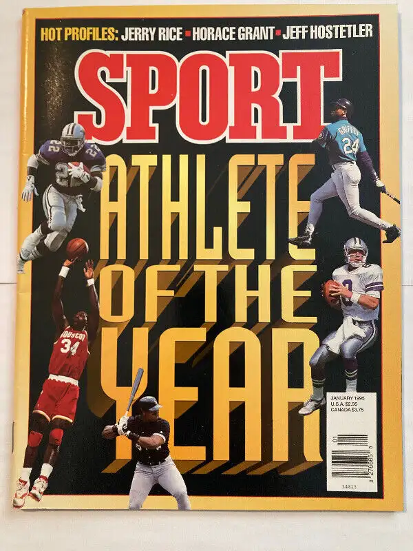 January 1995 Sport Magazine Athlete Of The Year in Arts & Collectibles in Bedford - Image 2