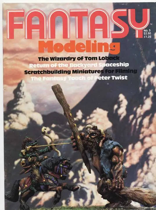 FANTASY MODELING MAGAZINE ISSUES 1-4 in Magazines in City of Toronto - Image 3