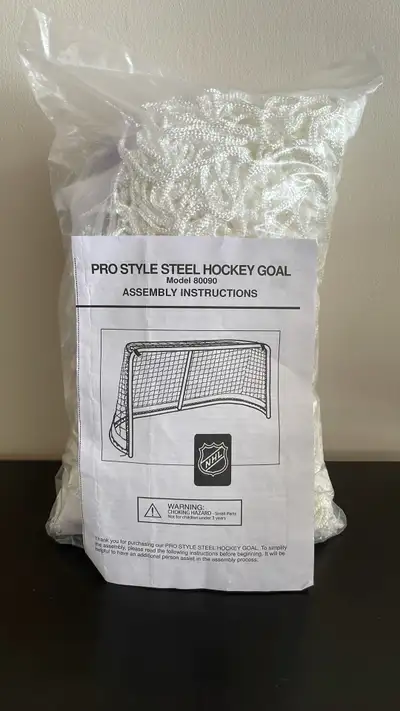 NHL Hockey Goal Net (New) Model# 80090, View more
