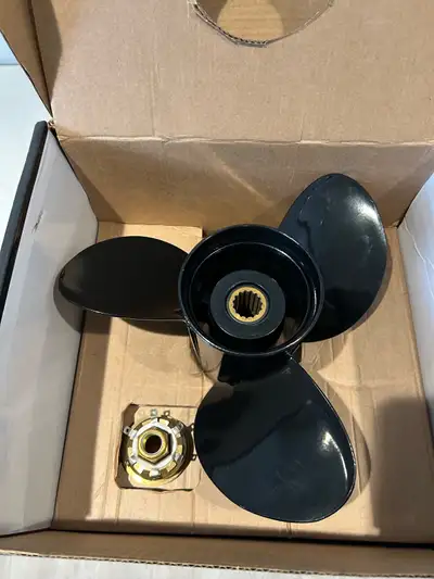 Enhance your boat's performance with this Captain Propeller, sized at 13 1/4x17, designed for optima...