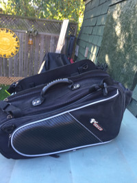 Saddle bags and trunk bag