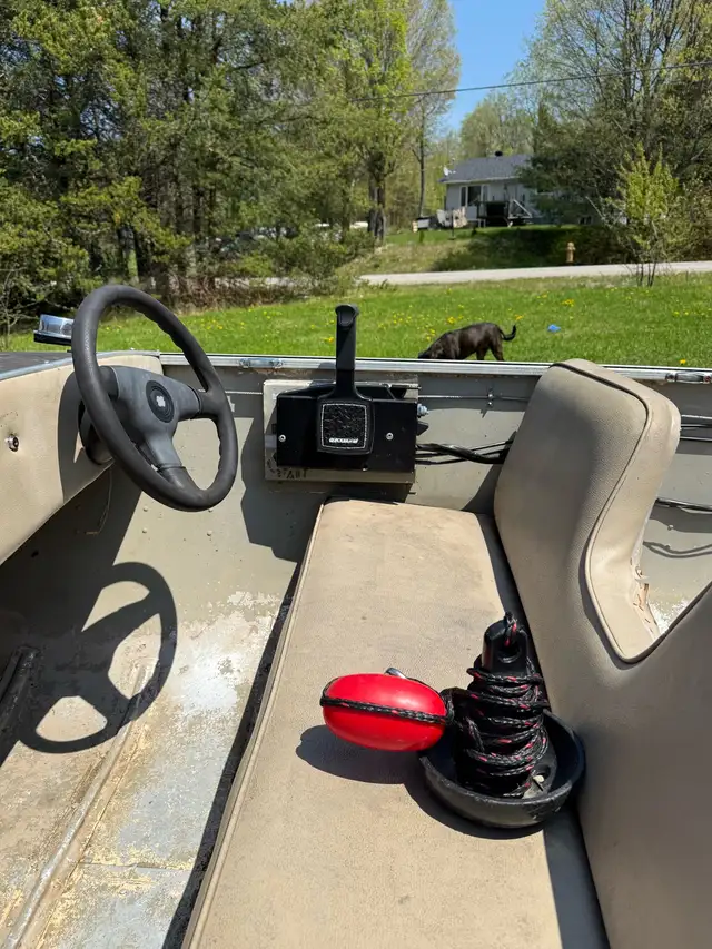 Aluminum Deep-V Fishing Boat  in Powerboats & Motorboats in Sudbury - Image 9
