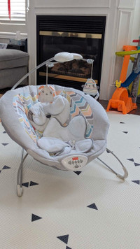 Fisher Price Sweet Snugapuppy Dreams Deluxe Bouncer