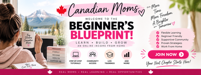 CANADIAN MOMS: YOUR BEGINNER’S BLUEPRINT TO LEARNING & EARNING, View more
