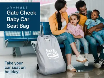 BRAMBLE 33" Inch Waterproof Car Seat Travel Bag for Air Travel, View more