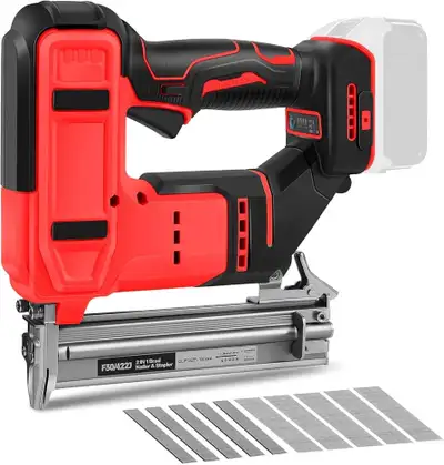 18GA Cordless Brad Nailer Compatible with Milwaukee 18V Battery,, View more