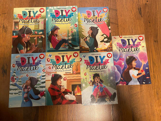 Série de livres Les DIY de Maélie (1 à 7) dans Livres jeunesse et ados  à Sherbrooke