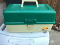 SINJEUN 4 Layers Fishing Tackle Box, Portable Fishing Tackle