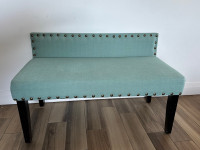 Blue Accent Bench 