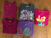 Size 5 and 5-6 long sleeve shirts