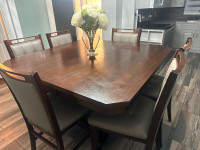 6 Chairs Dining table