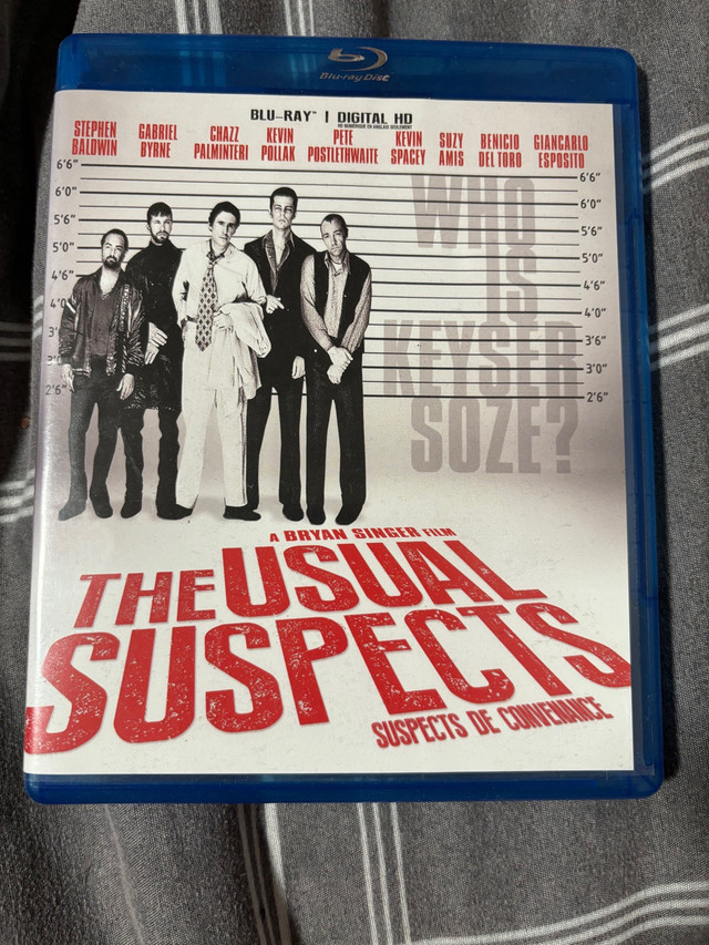 The Usual Suspects Blu-ray in CDs, DVDs & Blu-ray in Mississauga / Peel Region