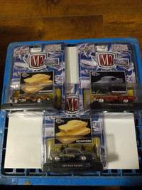 M2 1:64 1957 Ford Fairlane Clearly Auto Thentic HTF Lot of 3 NEW