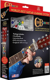 Learn to Play Guitar with the Chord Buddy as seen on Shark Tank
