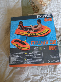 Inflated Boat