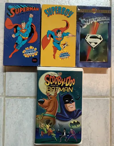Superman Super Powers ( Filmation ) VHS Cassette. 60 minutes Superboy Super Powers ( Filmation ) VHS...