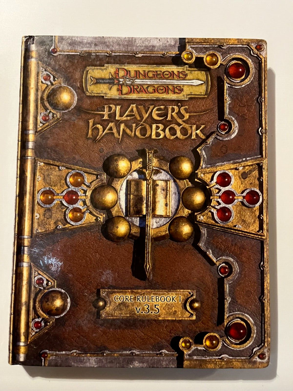 DUNGEONS DRAGONS PLAYER'S HANDBOOK CORE RULEBOOK I V.3.5 / NEW dans Autre  à Laval/Rive Nord