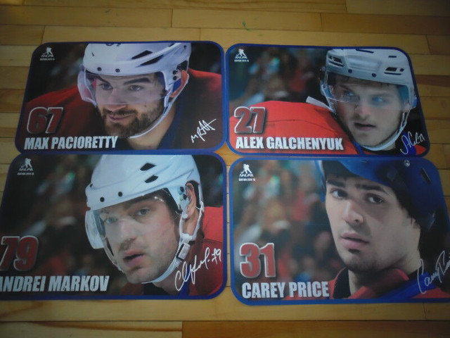 Set of Montreal Canadiens Placemats in Arts & Collectibles in Moncton