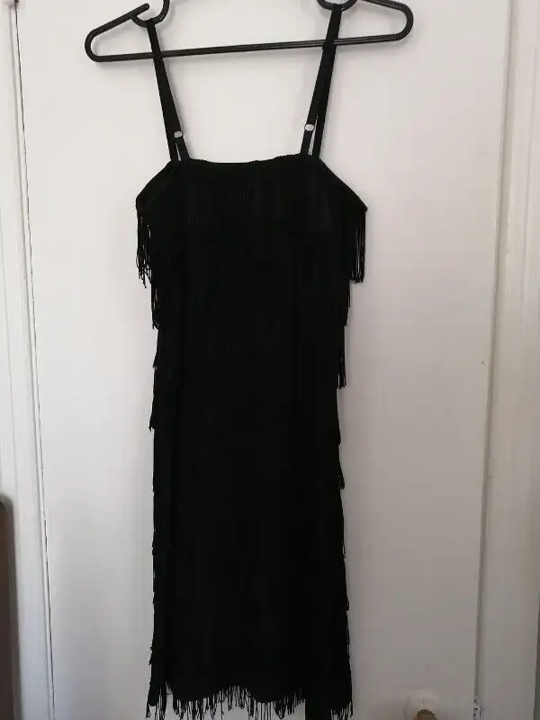 Discounted price sequin dress / black dress63351295432195124