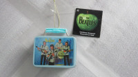 BEATLES Christmas ornament Tin lunchbox mini replica