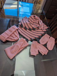 Women's Hand Knitted Five Piece Set
