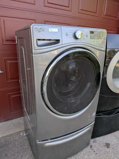 Whirlpool front load washer, View more