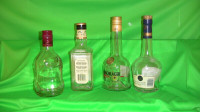 4 decorative bottles / arts and crafts set 3