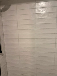 White wall tiles