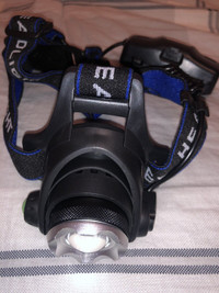 Led rechargeable head light head lamp/lampe frontale