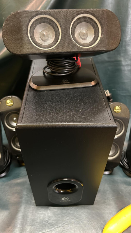 Logitech X0530 5.1 Surround Sound Speakers in General Electronics in Oshawa / Durham Region - Image 4