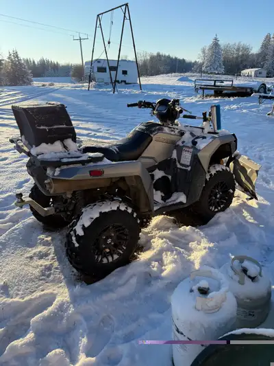 Has been an awesome quad and never had any issues. Only reason for selling is I bought a side by sid...