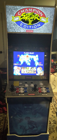 Arcade1up Big Blue Street Fighter II