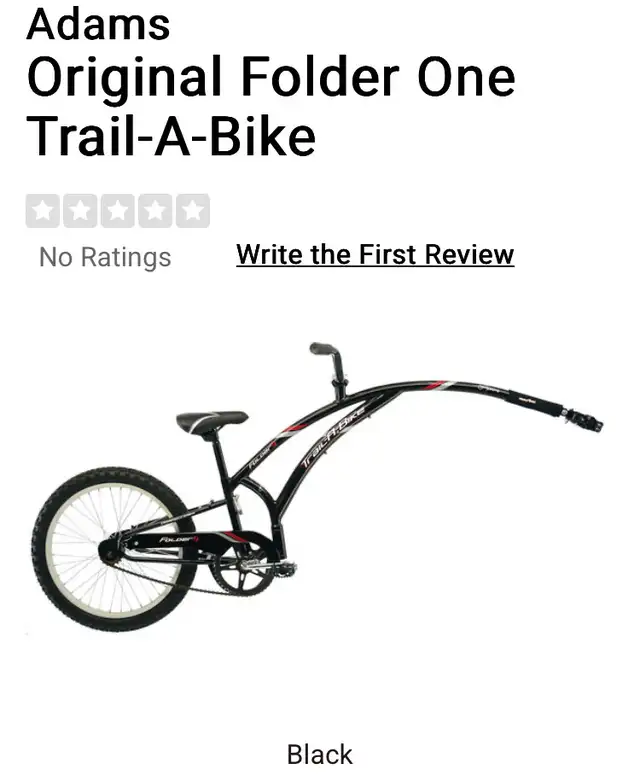 Adams Trail-A-Bike in Kids in Oakville / Halton Region - Image 2