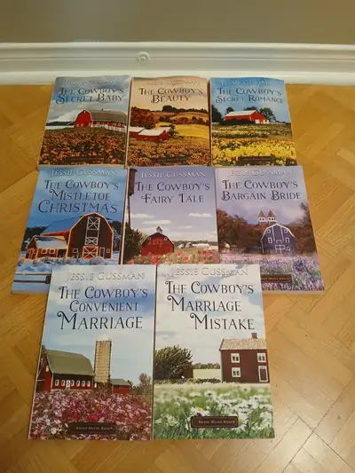 8 Sweet Water Ranch softcover books by Jessie Gussman, View more