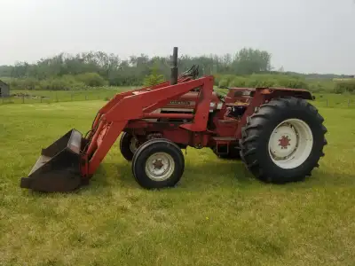 IH 574 tractor with loader and 3pth. Approx. 60hp. Located near Balgonie Sk. $10,000. Call or text o...