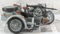 1:6 SCALE WWII BMW R75 GERMAN MOTORCYCLE