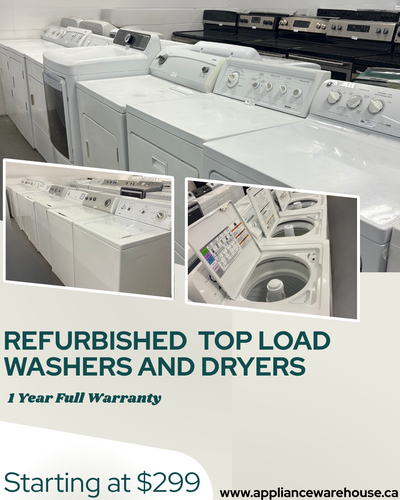 REFURBISHED WASHERS AND DRYERS $299! ONE YEAR FULL WARRANTY, View more
