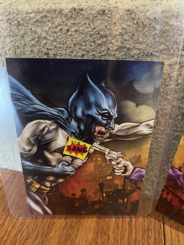 Batman & Joker  Artist Select Autographed and Numbered Card Set in Arts & Collectibles in Brantford - Image 2