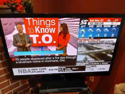 LG 50" inch plasma tv with remote., View more