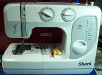 SHARK 803XC 11 STITCHES + BUTTONHOLE PORTABLE SEWING MACHINE
