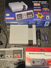 Authentic NES Classic Loaded with thousands of games.