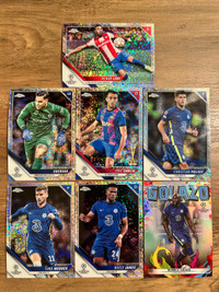 Cartes soccer 3$ chaque / each card Topps Chrome 2021-22 champio