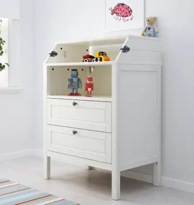 SOLID PINE IKEA baby changing table, View more
