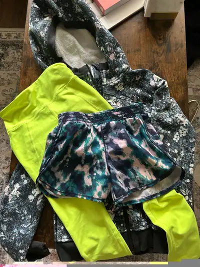 Girls size S (6-7) athletic wear , View more