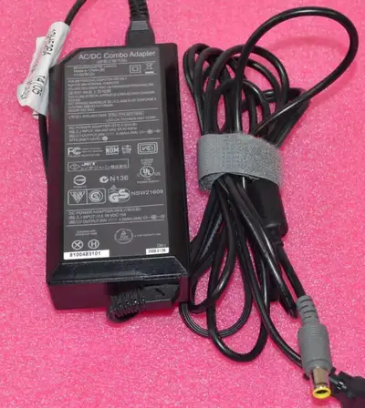 IBM Lenovo AC/DC Laptop Combo Adapter 90W, View more