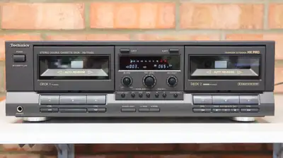 TECHNICS - RS-TR333 - HX PRO - Double Cassette Deck - mint, View more