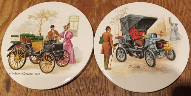 Antique Car decorative Plates in Arts & Collectibles in Comox / Courtenay / Cumberland - Image 2